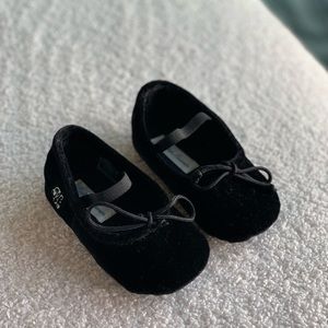 Ralph Lauren Velvet Ballet Flats